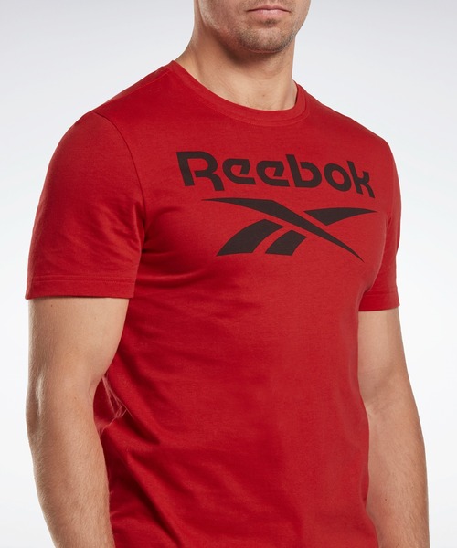 Reebok(リーボック)の「 アイデンティティ ビッグ ロゴ Tシャツ / Identity Big Logo T-Shirt /(Tシャツ/カットソー・メンズ・レッド/ホワイト/ブラック/イエロー/グレー/グリーン・X-LARGE/MEDIUM/X-SMALL/XX-LARGE/LARGE/SMALL/XXX-LARGE)」の17枚目の写真