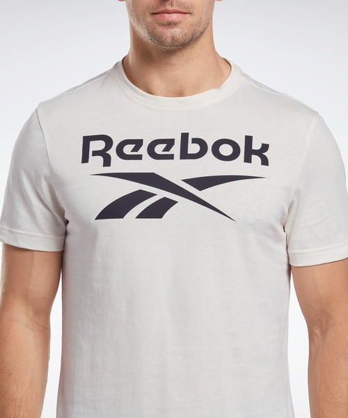 Reebok(リーボック)の「 アイデンティティ ビッグ ロゴ Tシャツ / Identity Big Logo T-Shirt /(Tシャツ/カットソー・メンズ・レッド/ホワイト/ブラック/イエロー/グレー/グリーン・X-LARGE/MEDIUM/X-SMALL/XX-LARGE/LARGE/SMALL/XXX-LARGE)」の12枚目の写真