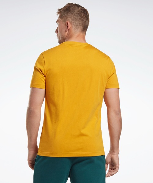Reebok(リーボック)の「 アイデンティティ ビッグ ロゴ Tシャツ / Identity Big Logo T-Shirt /(Tシャツ/カットソー・メンズ・レッド/ホワイト/ブラック/イエロー/グレー/グリーン・X-LARGE/MEDIUM/X-SMALL/XX-LARGE/LARGE/SMALL/XXX-LARGE)」の13枚目の写真