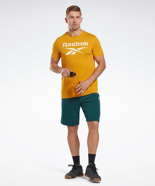 Reebok(リーボック)の「 アイデンティティ ビッグ ロゴ Tシャツ / Identity Big Logo T-Shirt /(Tシャツ/カットソー・メンズ・レッド/ホワイト/ブラック/イエロー/グレー/グリーン・X-LARGE/MEDIUM/X-SMALL/XX-LARGE/LARGE/SMALL/XXX-LARGE)」の15枚目の写真