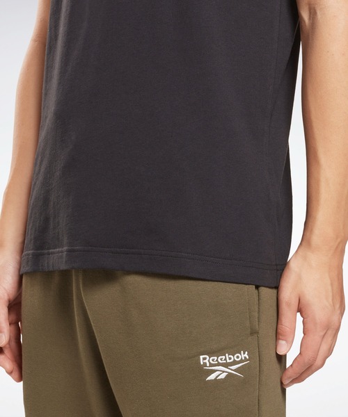 Reebok(リーボック)の「 アイデンティティ ビッグ ロゴ Tシャツ / Identity Big Logo T-Shirt /(Tシャツ/カットソー・メンズ・レッド/ホワイト/ブラック/イエロー/グレー/グリーン・X-LARGE/MEDIUM/X-SMALL/XX-LARGE/LARGE/SMALL/XXX-LARGE)」の9枚目の写真