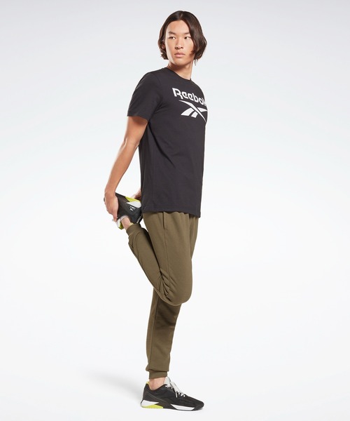 Reebok(リーボック)の「 アイデンティティ ビッグ ロゴ Tシャツ / Identity Big Logo T-Shirt /(Tシャツ/カットソー・メンズ・レッド/ホワイト/ブラック/イエロー/グレー/グリーン・X-LARGE/MEDIUM/X-SMALL/XX-LARGE/LARGE/SMALL/XXX-LARGE)」の10枚目の写真