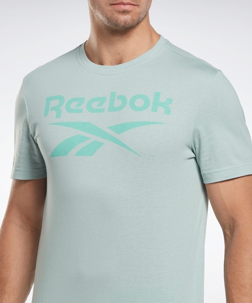 Reebok(リーボック)の「 アイデンティティ ビッグ ロゴ Tシャツ / Identity Big Logo T-Shirt /(Tシャツ/カットソー・メンズ・レッド/ホワイト/ブラック/イエロー/グレー/グリーン・X-LARGE/MEDIUM/X-SMALL/XX-LARGE/LARGE/SMALL/XXX-LARGE)」の19枚目の写真
