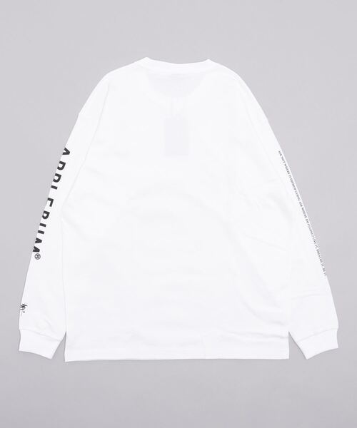 APPLEBUM（アップルバム）の「"EMN" L/S T-shirt（Tシャツ/カットソー・メンズ・ホワイト/ブラック・MEDIUM/LARGE/X-LARGE）」の12枚目の写真
