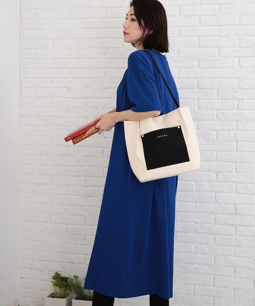 SHOO・LA・RUE（シューラルー）の「◆【SHOO ICE】マキシ丈Tシャツワンピース（ワンピース・レディース・オリーブ/ブラック/ブルー/ピンク系・00）」の20枚目の写真