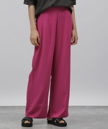 LAKOLE | ハイウエストタックワイドパンツ / 353983(その他パンツ)