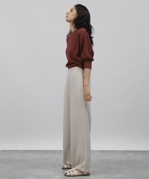 LAKOLE（ラコレ）の「ハイウエストタックワイドパンツ / 353983（その他パンツ・レディース・ブラック/ピンク/アイボリー・SMALL/MEDIUM）」の10枚目の写真