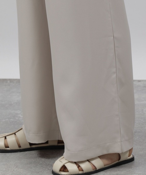 LAKOLE（ラコレ）の「ハイウエストタックワイドパンツ / 353983（その他パンツ・レディース・ブラック/ピンク/アイボリー・SMALL/MEDIUM）」の18枚目の写真