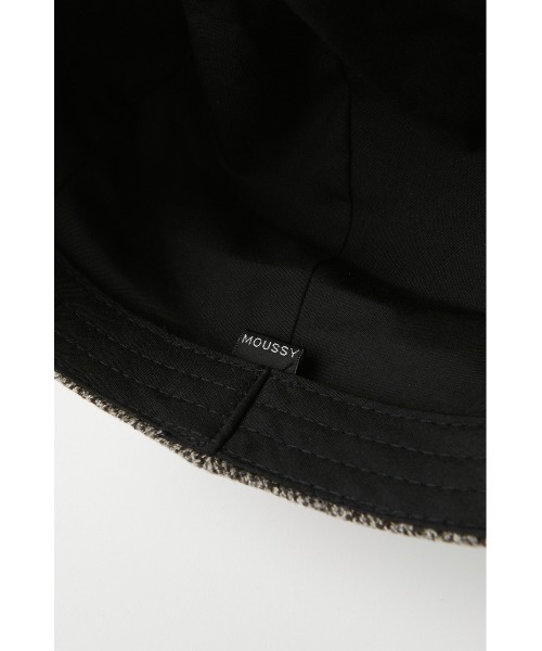 MOUSSY（マウジー）の「GLEN CHECK HUNTING キャップ（ハンチング/ベレー帽・レディース・ベージュ系その他・FREE）」の8枚目の写真