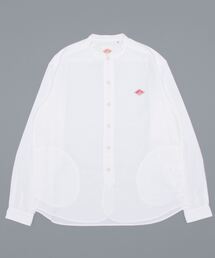 DANTON | DANTON | オックスフォード バンドカラーシャツ WOMEN(シャツ/ブラウス)