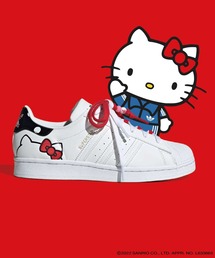 adidas（アディダス）の「adidas SUPERSTAR W HELLO KITTY / アディダス ハローキティ スーパースター W（スニーカー・メンズ）」