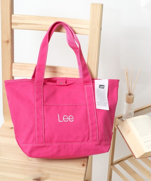 Lee（リー）の「Lee（リー）ヴィヴィットカラーミドルサイズトートバッグ メンズ レディース/推し活（トートバッグ・レディース・ブラック/レッド/オフホワイト/ピンク/イエロー/ブルー/グリーン・FREE）」の6枚目の写真