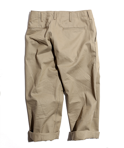 FREAK'S AMERICA(フリークスアメリカ)の「ワイドパンツ MADE IN USA(チノパンツ・メンズ・ホワイト/ベージュ/ネイビー・MEDIUM/LARGE)」の13枚目の写真