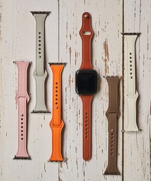 zandy（ズィーアンドワイ）の「【zandy / ズィー・アンド・ワイ】アップルウォッチバンド 細身レザーバンド（デジタル腕時計）」