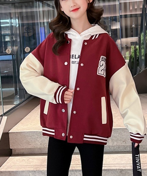 【新品未使用】ラルフローレン アウター スタジャン キッズ 150 子供用スタジアムジャンパー ラルフローレン キッズ スタジャン