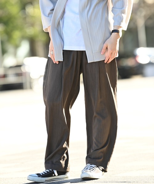 URBAN COLLECTION(アーバンコレクション)の「ワイドギャザーパンツ(その他パンツ・メンズ・ブラック/ブラウン/ベージュ・M/L)」の13枚目の写真
