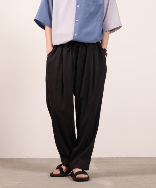 URBAN COLLECTION(アーバンコレクション)の「ワイドギャザーパンツ(その他パンツ・メンズ・ブラック/ブラウン/ベージュ・M/L)」の16枚目の写真