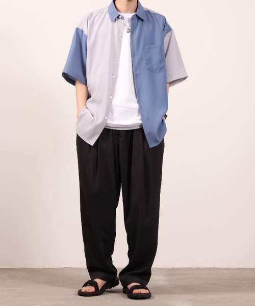 URBAN COLLECTION(アーバンコレクション)の「ワイドギャザーパンツ(その他パンツ・メンズ・ブラック/ブラウン/ベージュ・M/L)」の15枚目の写真