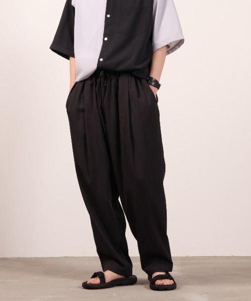 URBAN COLLECTION(アーバンコレクション)の「ワイドギャザーパンツ(その他パンツ・メンズ・ブラック/ブラウン/ベージュ・M/L)」の19枚目の写真