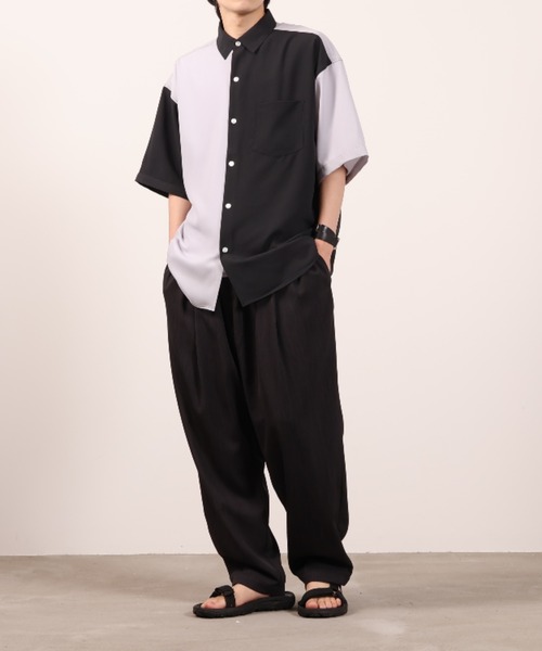 URBAN COLLECTION(アーバンコレクション)の「ワイドギャザーパンツ(その他パンツ・メンズ・ブラック/ブラウン/ベージュ・M/L)」の18枚目の写真