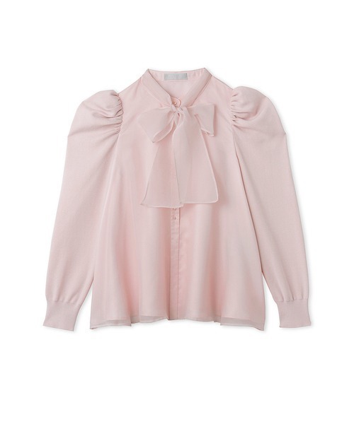 CELFORD（セルフォード）の「ニットコンビオーガンジーブラウス