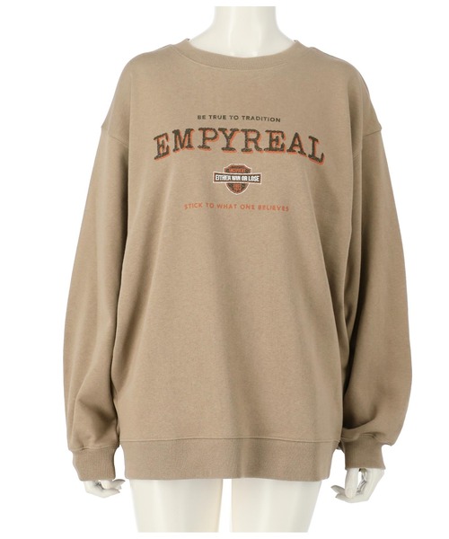 ANAP（アナップ）の「ビンテージライク裏毛プルオーバー（スウェット・レディース・ライトグレー/ベージュ/ブルー/スミクロ・FREE）」の8枚目の写真