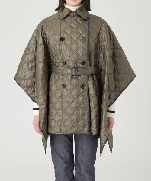 LOVELESS（ラブレス）の「キルティングポンチョ（ポンチョ・レディース・ベージュ系その他7/グリーン系その他5・FREE）」の3枚目の写真