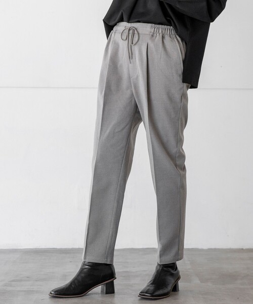 THE SHOP TK （ザ ショップ ティーケー ）の「◆【あったかキレイ/選べるサイズ＆カラー】裏起毛ジョグテーパードパンツ（その他パンツ・レディース・グレー/レモンイエロー/オフホワイト/オレンジ/ブラック/ブルー・10/11/13/12/14）」の13枚目の写真