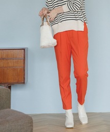 THE SHOP TK  | 【あったかキレイ/選べるサイズ＆カラー】裏起毛ジョグテーパードパンツ(その他パンツ)