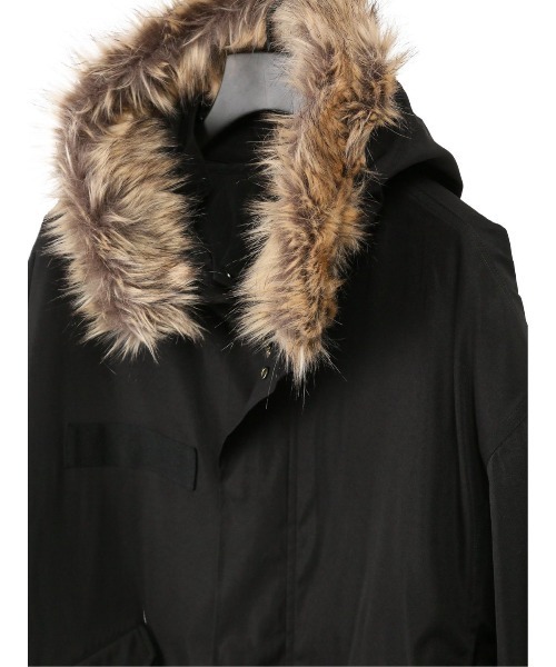 semantic design（セマンティックデザイン）の「セマンティックデザイン ビックシルエット 3WAYモッズコート（モッズコート・メンズ・ブラック/カーキ/アイボリー・MEDIUM/LARGE）」の16枚目の写真