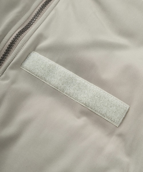 Alpha Industries(アルファインダストリーズ)の「【ALPHA INDUSTRIES/アルファ インダストリーズ】LEVEL7 COLD PARKA JKT/ TCツイル スタンドブルゾン/フード付きスタンドジャケット/【THERMO LITE/サーモライト】(ブルゾン・メンズ・ネイビー/ブラック/グレー・M/L/XL)」の9枚目の写真