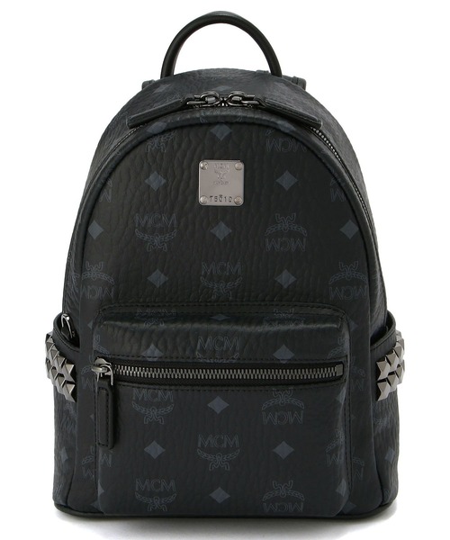 MCM(エムシーエム)の「MCM/エムシーエム/〈スターク〉サイドスタッズ付 ヴィセトス バックパック/バックパック ミニ(バックパック/リュック・レディース・ブラック・FREE)」の1枚目の写真