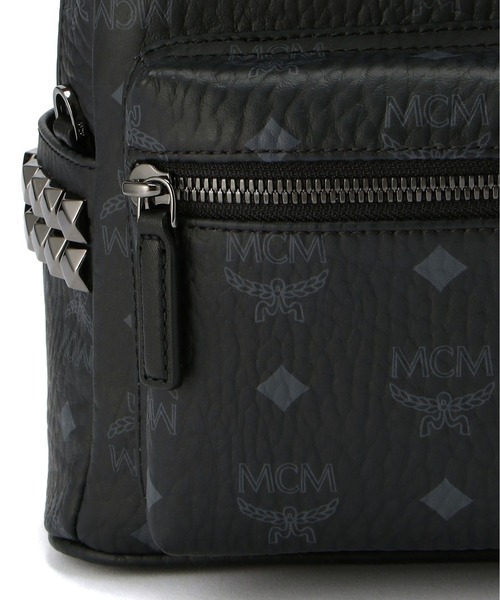 MCM(エムシーエム)の「MCM/エムシーエム/〈スターク〉サイドスタッズ付 ヴィセトス バックパック/バックパック ミニ(バックパック/リュック・レディース・ブラック・FREE)」の6枚目の写真