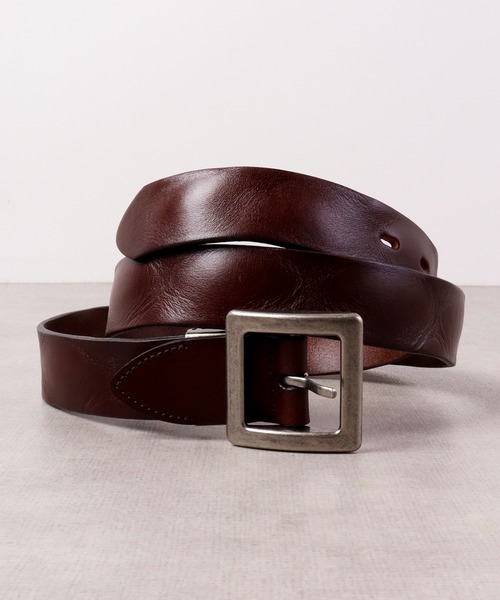 【ENOF イナフ】レザーベルト ENOF（イナフ）の「leather belt（ベルト）」 - WEAR