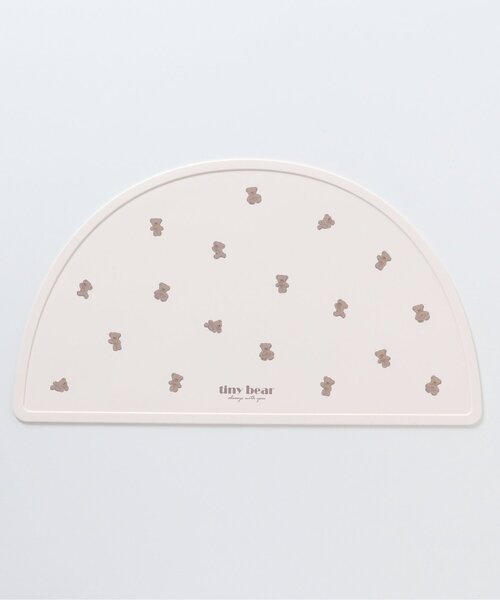 apres les cours（アプレレクール）の「tiny bear シリコンマット（マグ/哺乳瓶/お食事グッズ・キッズ・オフホワイト・FREE）」の7枚目の写真