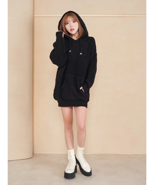 ループニットフーディー（ニット/セーター）｜Darich（ダーリッチ）の