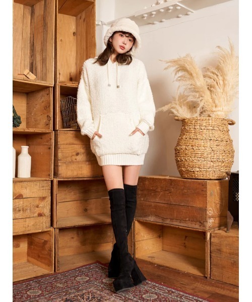 ループニットフーディー（ニット/セーター）｜Darich（ダーリッチ）の