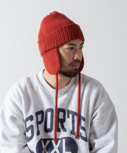 RACAL(ラカル)の「【Racal】Ear knit watch RL-21-1179(ニットキャップ/ビーニー・メンズ・ブラック/ブラウン/グレー/ベージュ/チャコールグレー/アイボリー/オレンジ・FREE)」の21枚目の写真