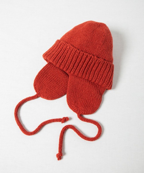 RACAL(ラカル)の「【Racal】Ear knit watch RL-21-1179(ニットキャップ/ビーニー・メンズ・ブラック/ブラウン/グレー/ベージュ/チャコールグレー/アイボリー/オレンジ・FREE)」の18枚目の写真