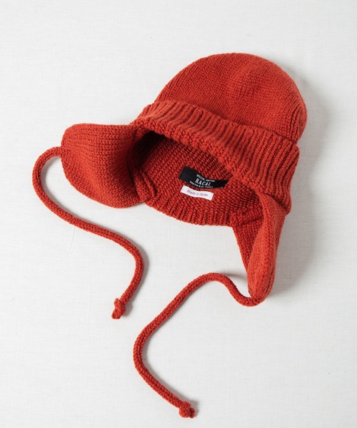 RACAL(ラカル)の「【Racal】Ear knit watch RL-21-1179(ニットキャップ/ビーニー・メンズ・ブラック/ブラウン/グレー/ベージュ/チャコールグレー/アイボリー/オレンジ・FREE)」の17枚目の写真