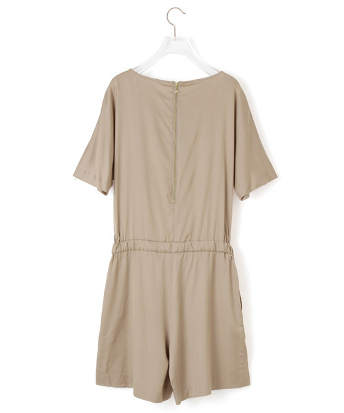 BEAMS LIGHTS Women's(ビームスライツ ウィメンズ)の「大塚寧々×『GLOW』×BEAMS LIGHTS / ショートスリーブ ハーフパンツ オールインワン(つなぎ/オールインワン・レディース・ブラック/ベージュ・38/36)」の17枚目の写真