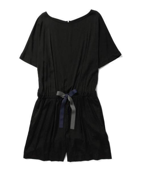BEAMS LIGHTS Women's(ビームスライツ ウィメンズ)の「大塚寧々×『GLOW』×BEAMS LIGHTS / ショートスリーブ ハーフパンツ オールインワン(つなぎ/オールインワン・レディース・ブラック/ベージュ・38/36)」の14枚目の写真