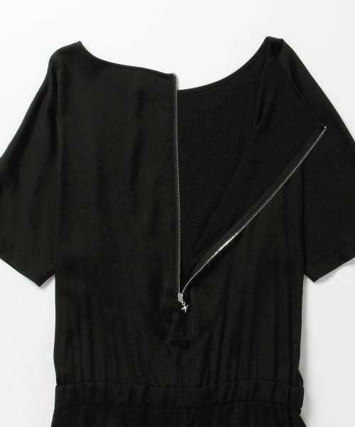 BEAMS LIGHTS Women's(ビームスライツ ウィメンズ)の「大塚寧々×『GLOW』×BEAMS LIGHTS / ショートスリーブ ハーフパンツ オールインワン(つなぎ/オールインワン・レディース・ブラック/ベージュ・38/36)」の9枚目の写真