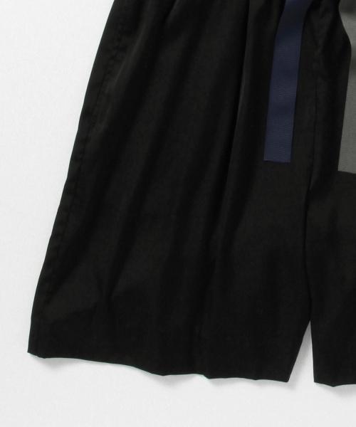 BEAMS LIGHTS Women's(ビームスライツ ウィメンズ)の「大塚寧々×『GLOW』×BEAMS LIGHTS / ショートスリーブ ハーフパンツ オールインワン(つなぎ/オールインワン・レディース・ブラック/ベージュ・38/36)」の11枚目の写真