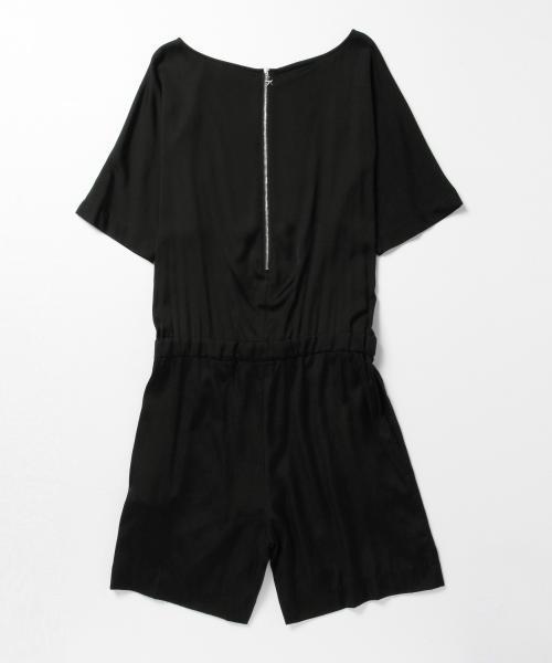 BEAMS LIGHTS Women's(ビームスライツ ウィメンズ)の「大塚寧々×『GLOW』×BEAMS LIGHTS / ショートスリーブ ハーフパンツ オールインワン(つなぎ/オールインワン・レディース・ブラック/ベージュ・38/36)」の12枚目の写真