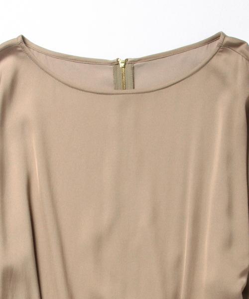 BEAMS LIGHTS Women's(ビームスライツ ウィメンズ)の「大塚寧々×『GLOW』×BEAMS LIGHTS / ショートスリーブ ハーフパンツ オールインワン(つなぎ/オールインワン・レディース・ブラック/ベージュ・38/36)」の13枚目の写真