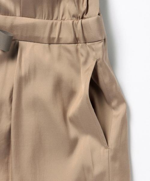 BEAMS LIGHTS Women's(ビームスライツ ウィメンズ)の「大塚寧々×『GLOW』×BEAMS LIGHTS / ショートスリーブ ハーフパンツ オールインワン(つなぎ/オールインワン・レディース・ブラック/ベージュ・38/36)」の5枚目の写真