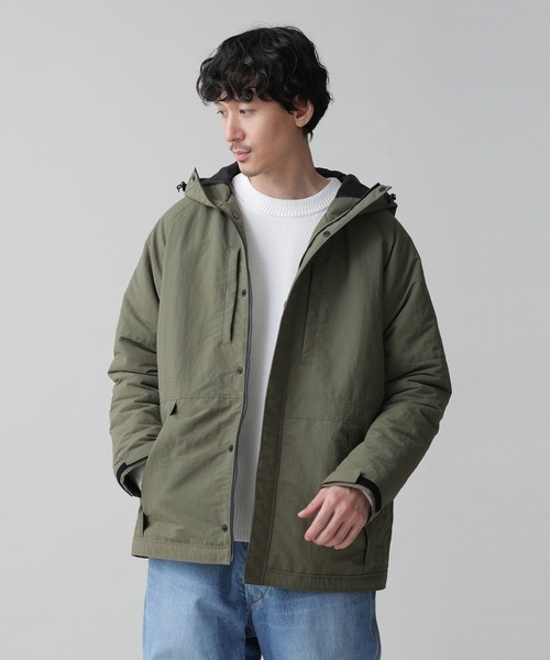 NANO universe（ナノユニバース）の「LB.03/THINDOWN マウンテンパーカー（マウンテンパーカー・メンズ・ブラック/ネイビー/カーキ・S/M/L）」の2枚目の写真