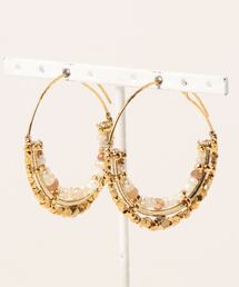 GAS BIJOUX | 「GAS BIJOUX/ガスビジュー」ビーズフープピアス Earring : Comedia / Pm / O / Psp(ピアス(両耳用))