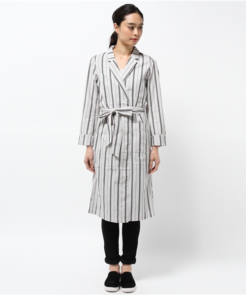 JOURNAL STANDARD relume（ジャーナルスタンダード　レリューム）の「RE-スリープロングガウン#（シャツ/ブラウス・レディース・ブラック系その他/コバルトブルー/ブルー系その他/レッド系その他・FREE）」の5枚目の写真